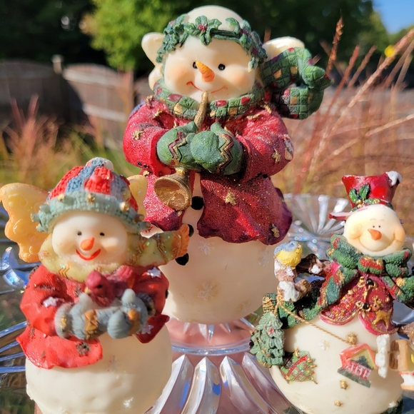 Snowman Family (5) ~ Adorable! ~ Christmas ~ Winter ~ Cute Carrot Noses! - Picture 9 of 16